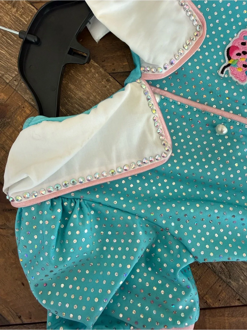 Wish Aqua & Pink Retro Diner Costume Dress